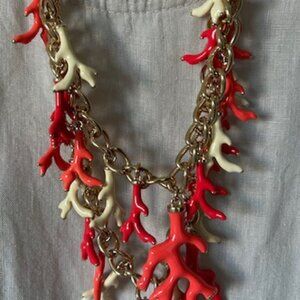 LILLY PULITZER Coral Reef Branch Statement Necklace